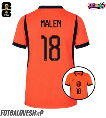 Nizozemsko Donyell Malen #18 Dámské Domácí Dres MS 2026 Krátký Rukáv